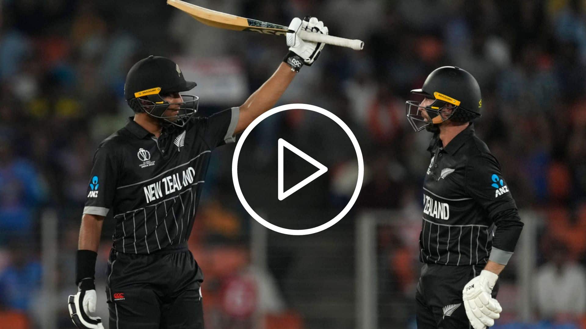 [Watch] Rachin Ravindra Launches Humongous Six To Get To His 36-Ball Fifty vs England